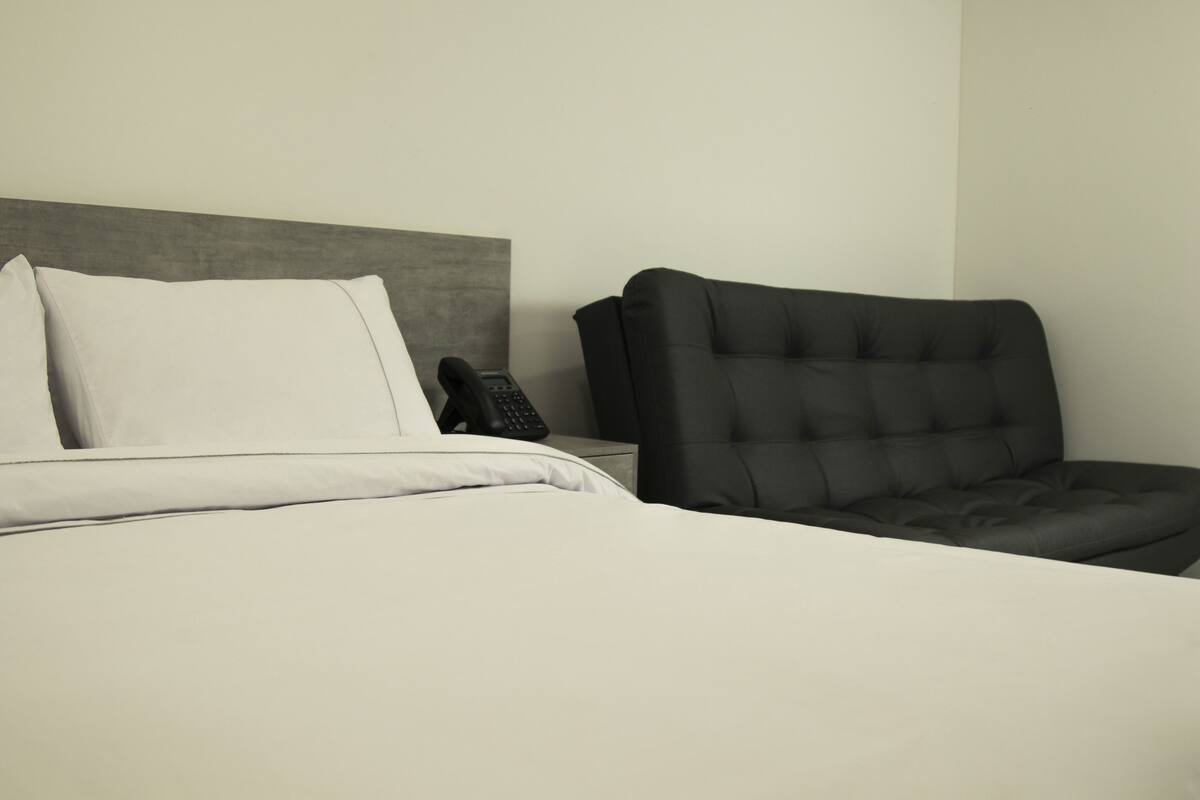 Family Room | In-room safe, desk, laptop workspace, blackout curtains