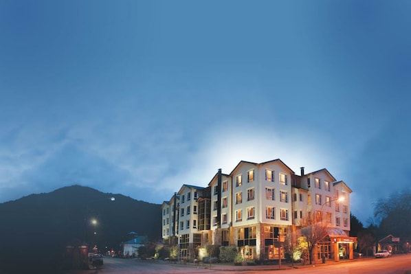 Front of property – evening/night