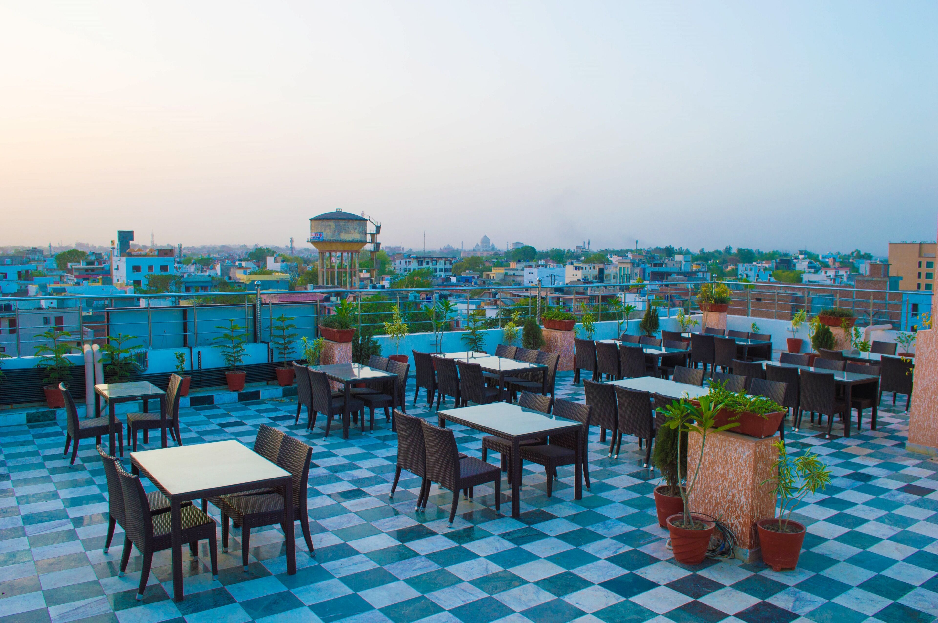 Rooftop terrace