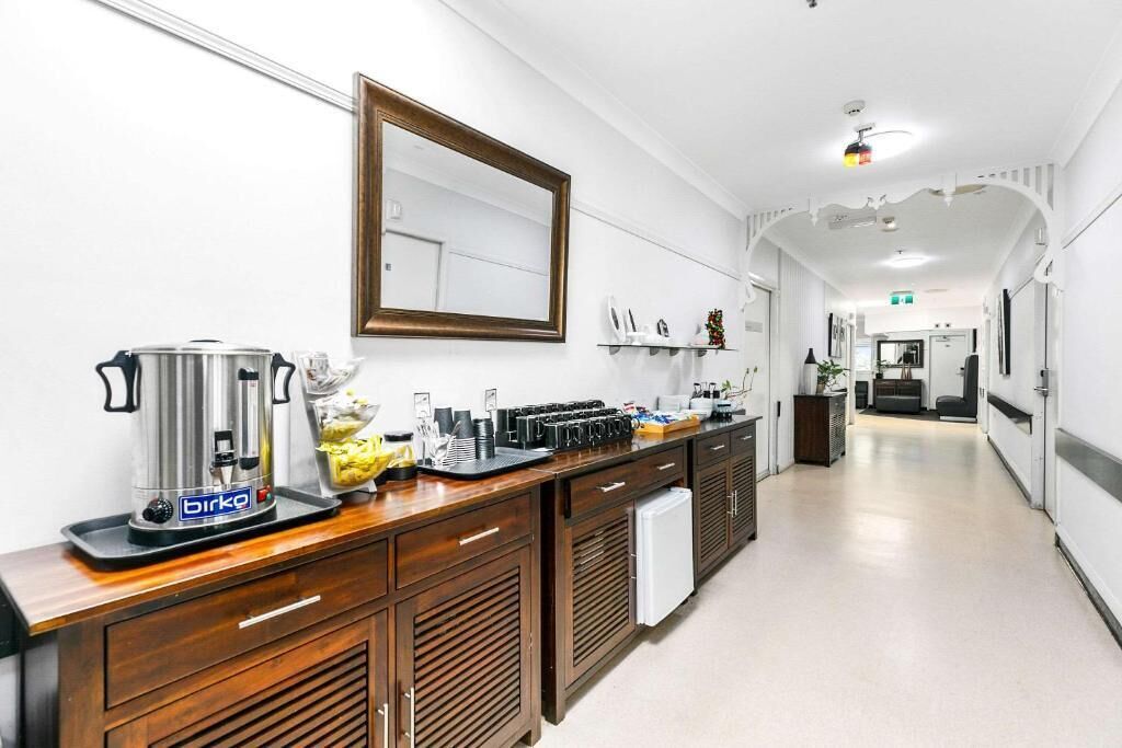 breakfast, lunch and dinner served