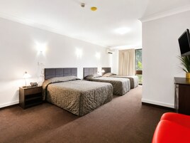 Deluxe Family Room | Desk, laptop workspace, soundproofing, iron/ironing board