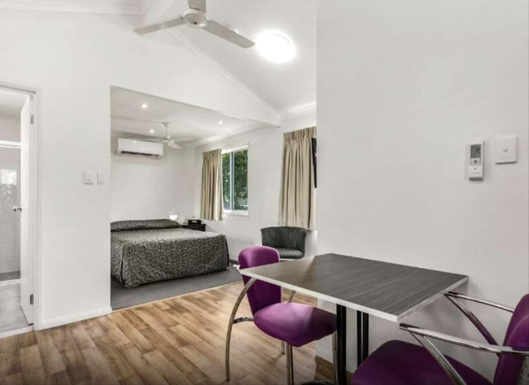 Desk, laptop workspace, soundproofing, iron/ironing board
