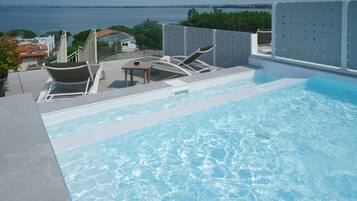 Panoramic Double or Twin Room (Private Rooftop Pool) | Terrace/patio