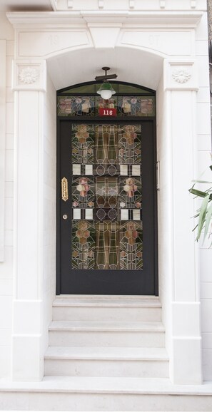 Entrada de la propiedad