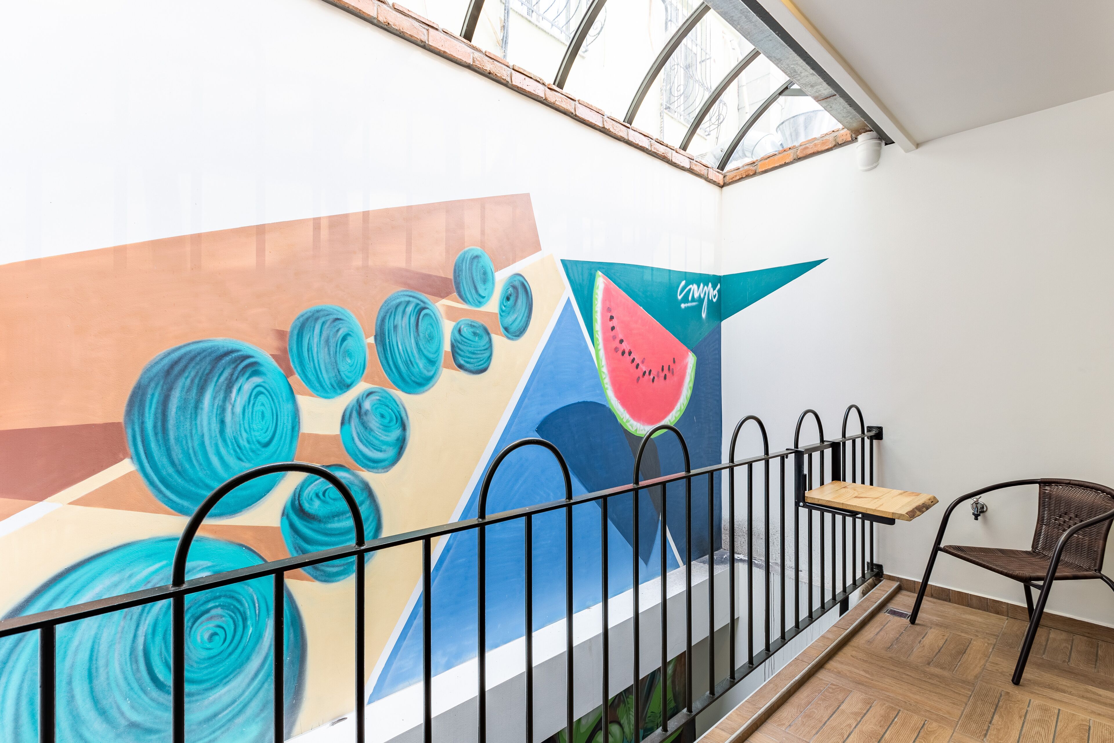 inner balcony twin | 1 bedroom, in-room safe, individually decorated, individually furnished