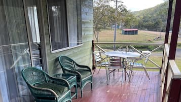 Family Cabin, 2 Bedrooms | Terrace/patio