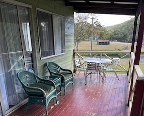 Family Cabin, 2 Bedrooms | Terrace/patio