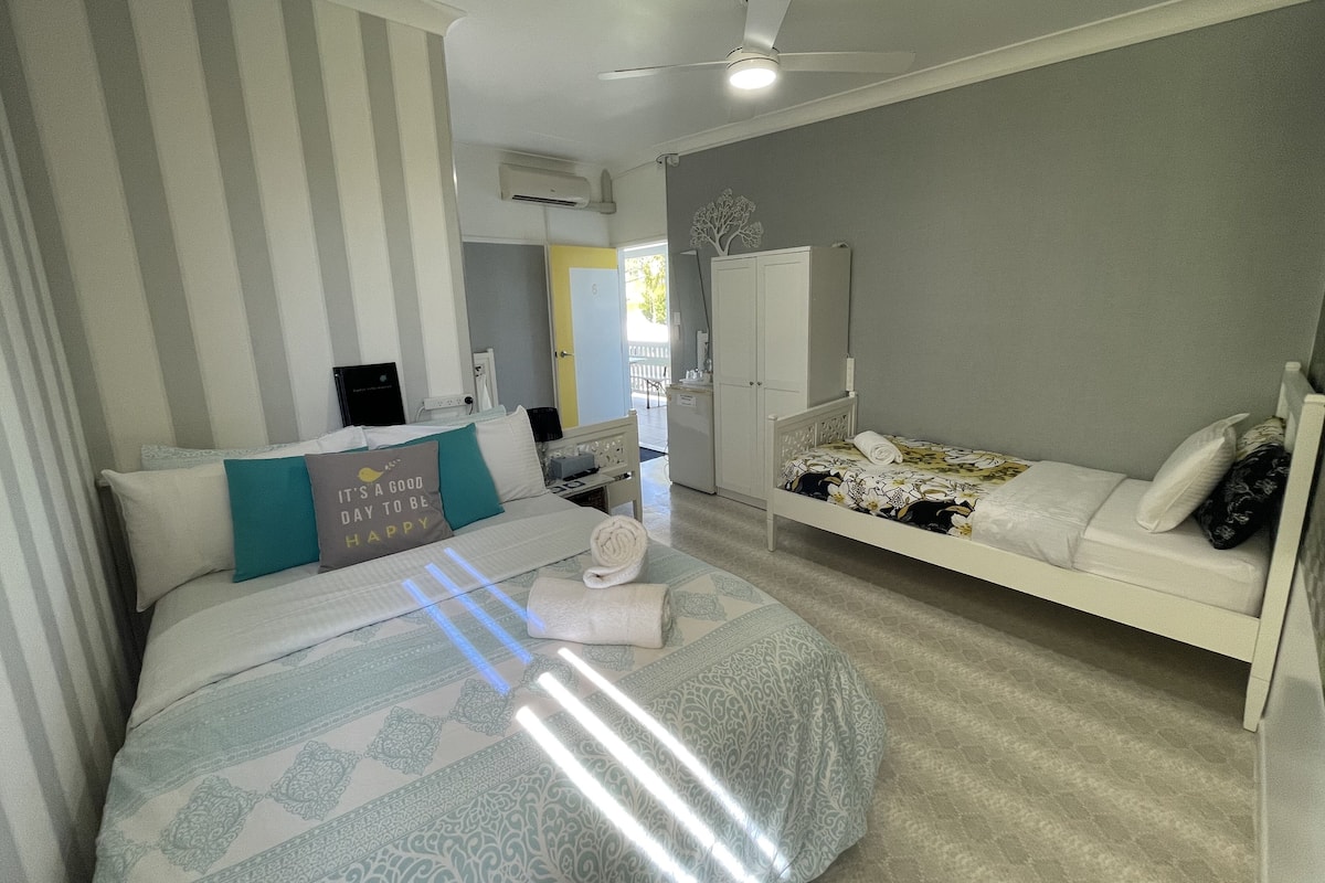 Group or Family Room with Ensuite | Select Comfort beds, individually decorated, individually furnished