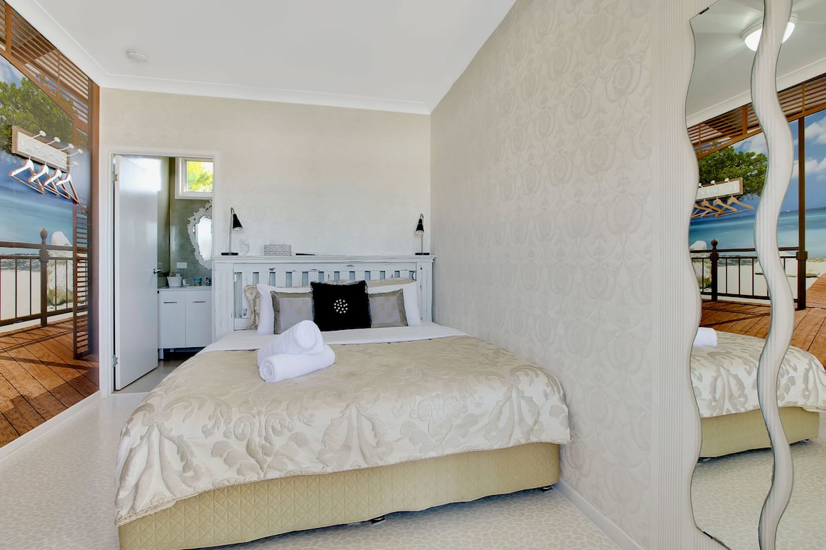 Family King Room with Ensuite | Select Comfort beds, individually decorated, individually furnished
