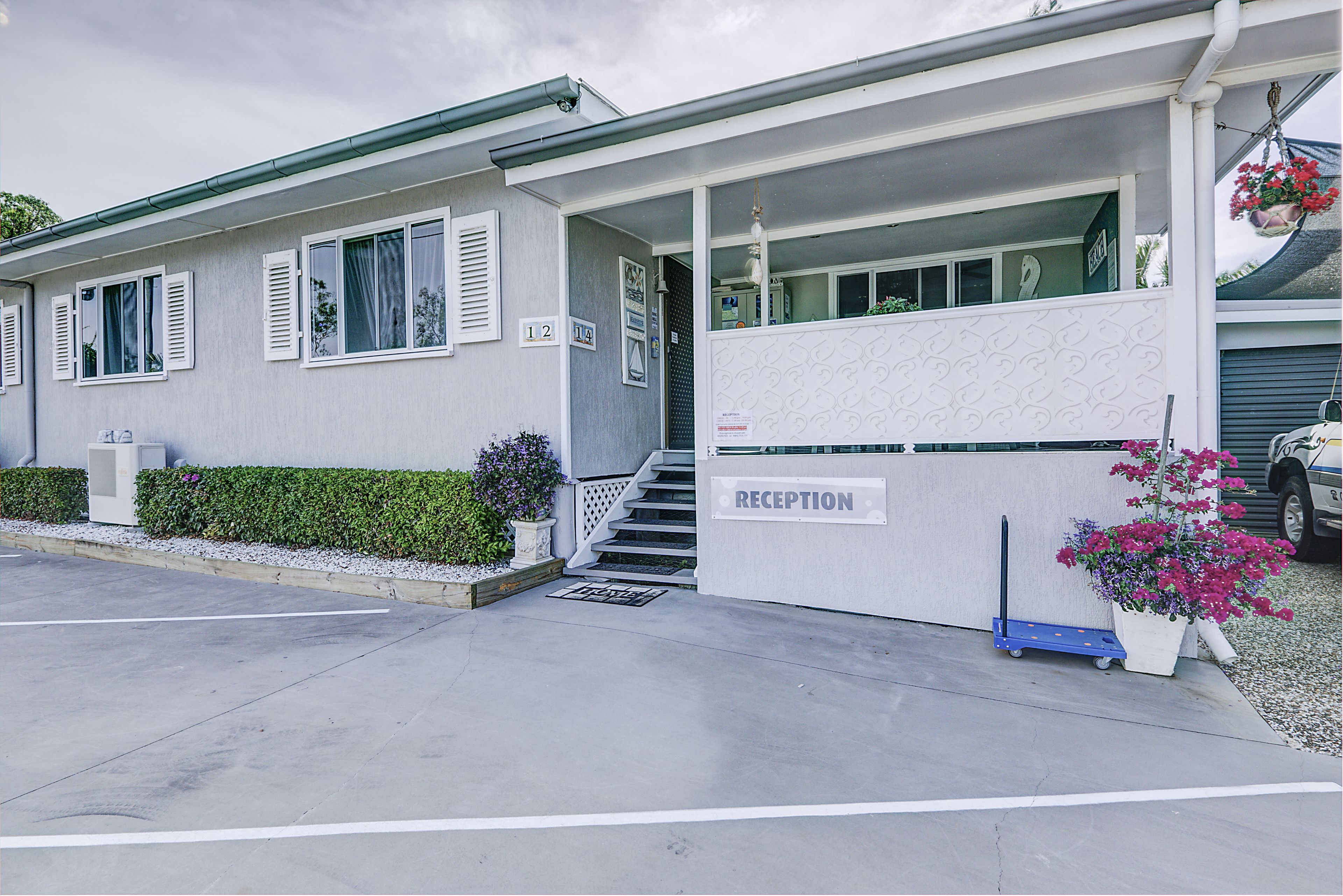 check-in/check-out kiosk