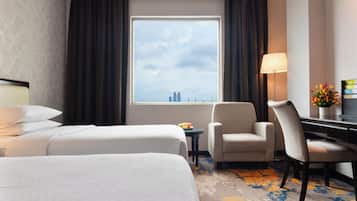 Minibar, in-room safe, soundproofing, cribs/infant beds