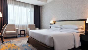 Minibar, in-room safe, soundproofing, cots/infant beds