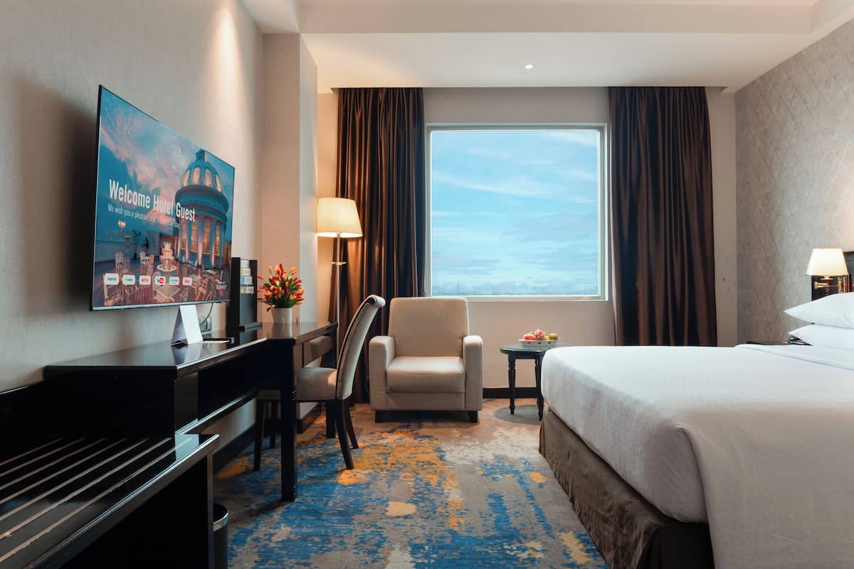 Minibar, caja de seguridad en la habitación y sistema de insonorización