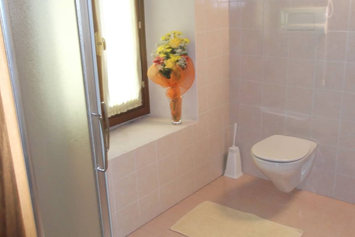 free toiletries, hair dryer, towels, soap