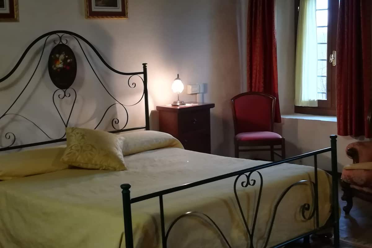 desk, blackout curtains, iron/ironing board, free cots/infant beds