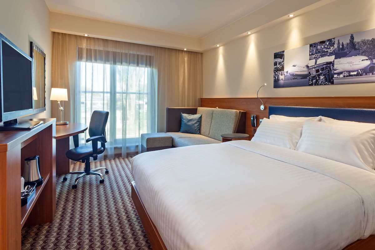Room, 1 Queen Bed with Sofa bed | In-room safe, desk, iron/ironing board, free cots/infant beds