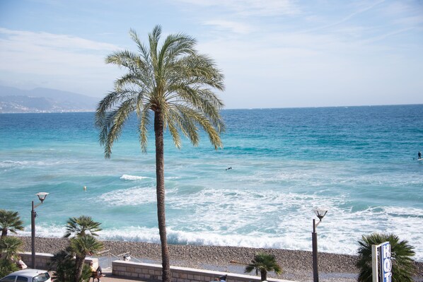 Vista a la playa o al mar