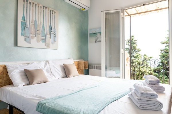 Apartment, 1 Bedroom, Sea View, Garden Area | In-room safe, blackout drapes, iron/ironing board, free WiFi