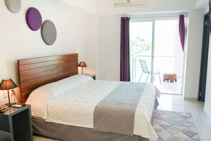 Suite, 1 cama de matrimonio grande con sofá cama, no fumadores | Decoración individual y espacio para trabajar con un portátil