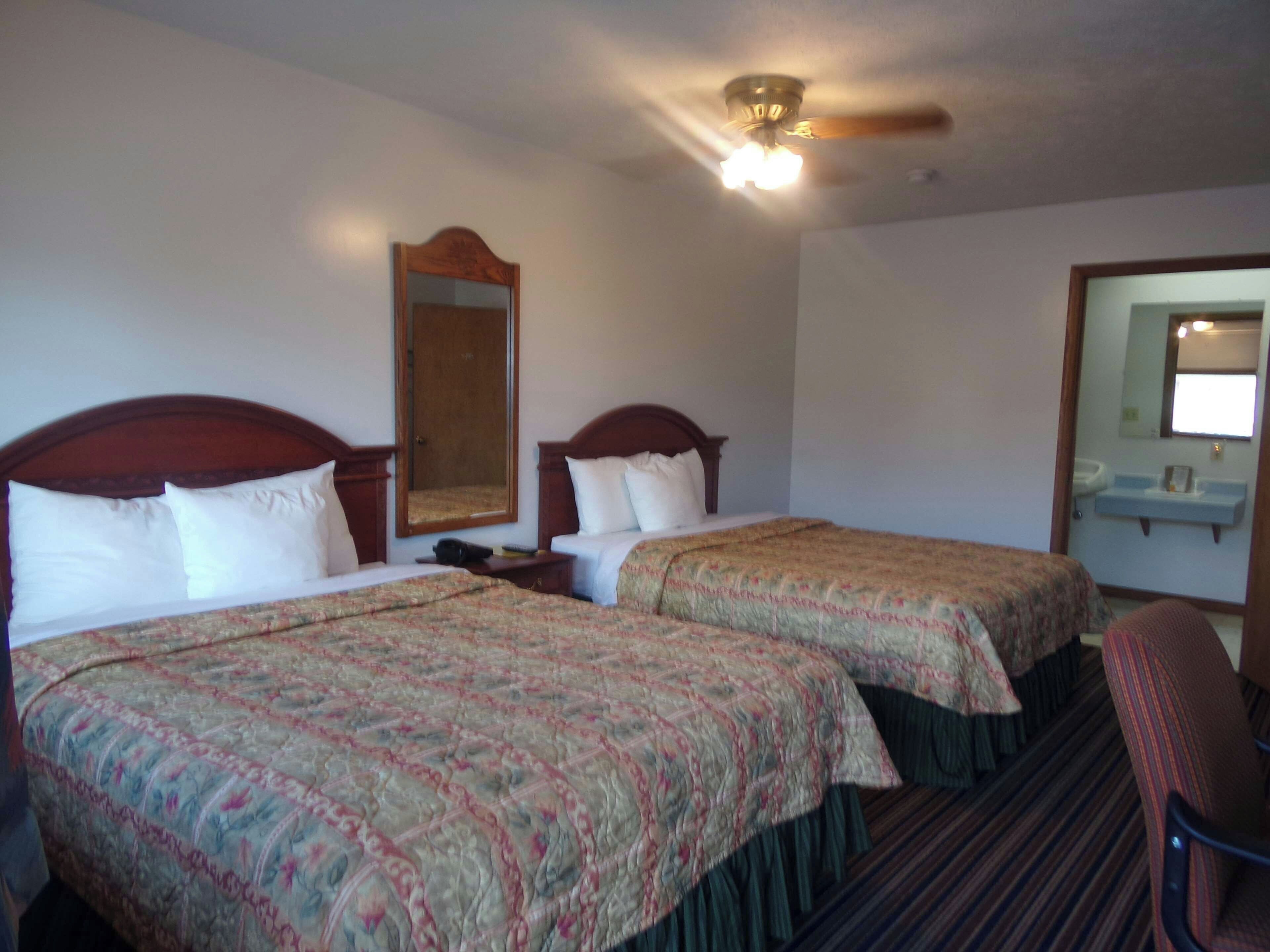 Standard Room, 2 Queen Beds, Non Smoking | Desk, free WiFi, bed sheets