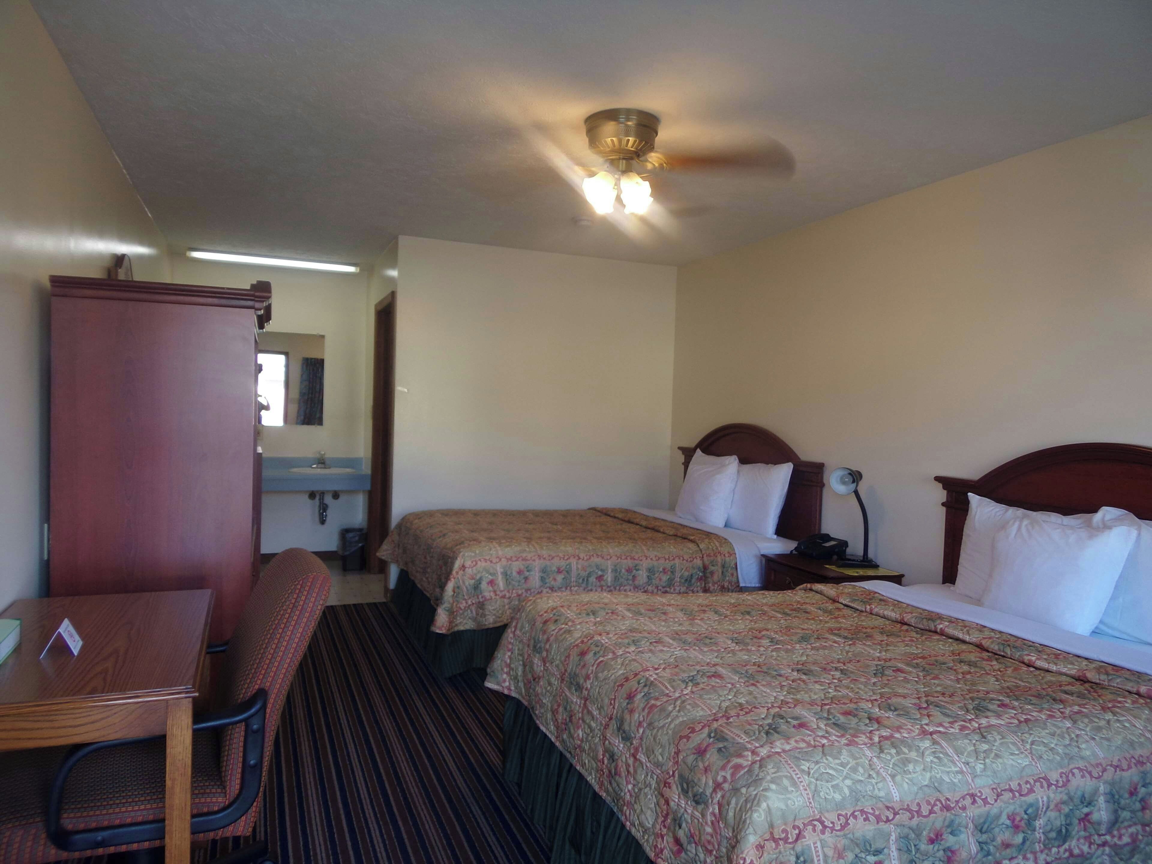 Standard Room, 2 Queen Beds, Non Smoking | Desk, free WiFi, bed sheets