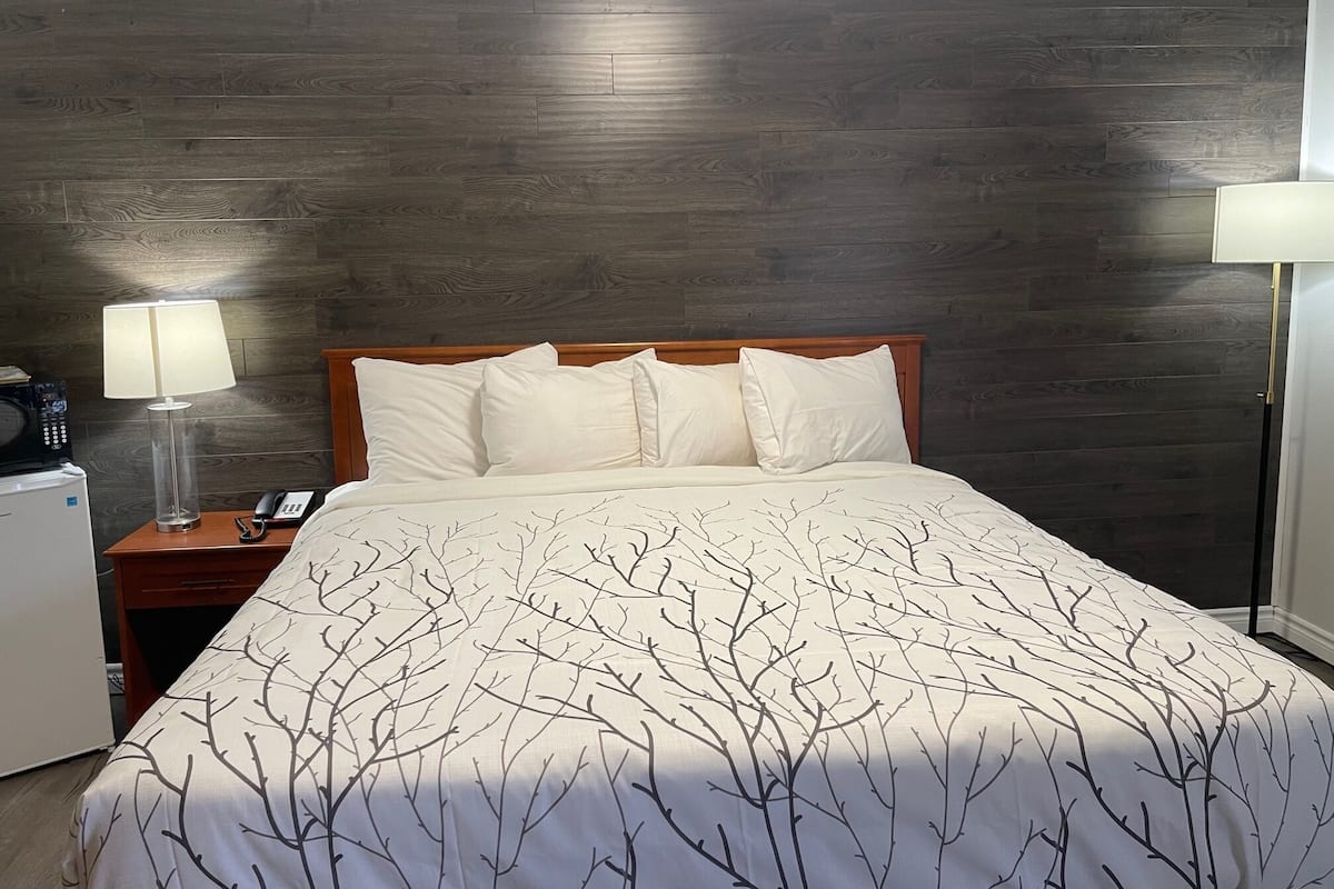 Standaard kamer, 1 kingsize bed | Individueel gemeubileerd, een bureau, een strijkplank/strijkijzer