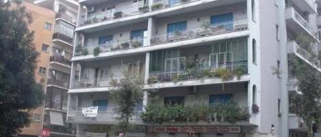 Façana frontal de l'allotjament