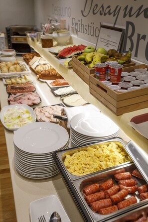 Daily buffet breakfast (EUR 10 per person)