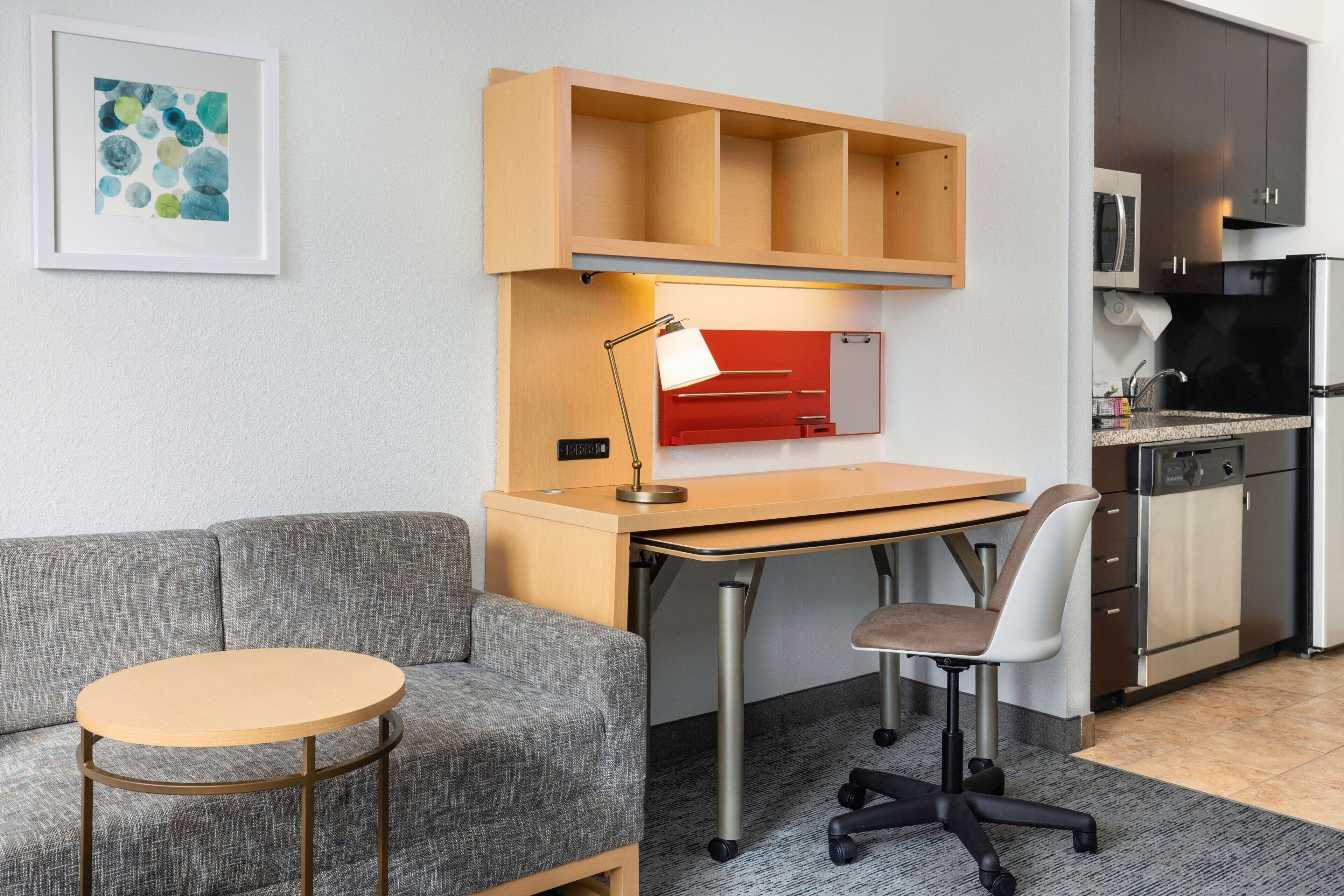 studio, 1 king bed with sofa bed | desk, blackout curtains, iron/ironing board, free cots/infant beds