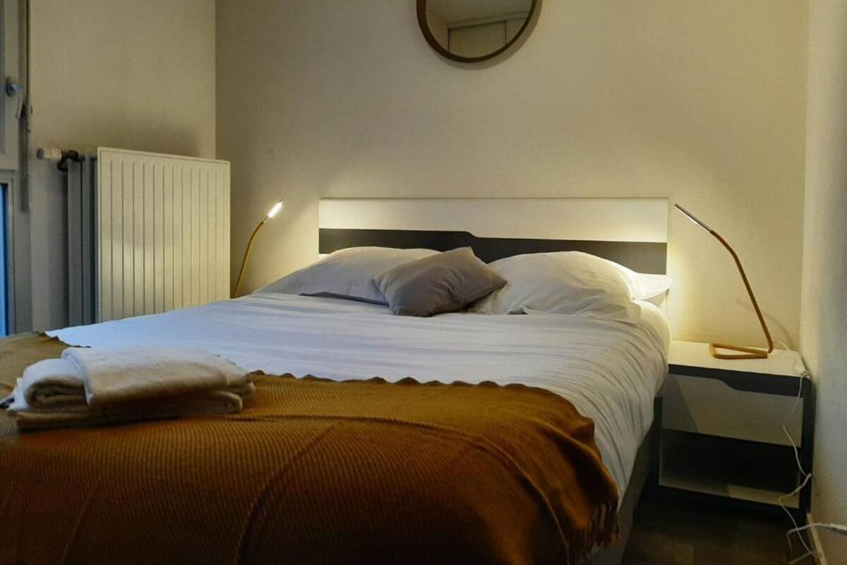 Double Room | Desk, blackout drapes, iron/ironing board (on request)