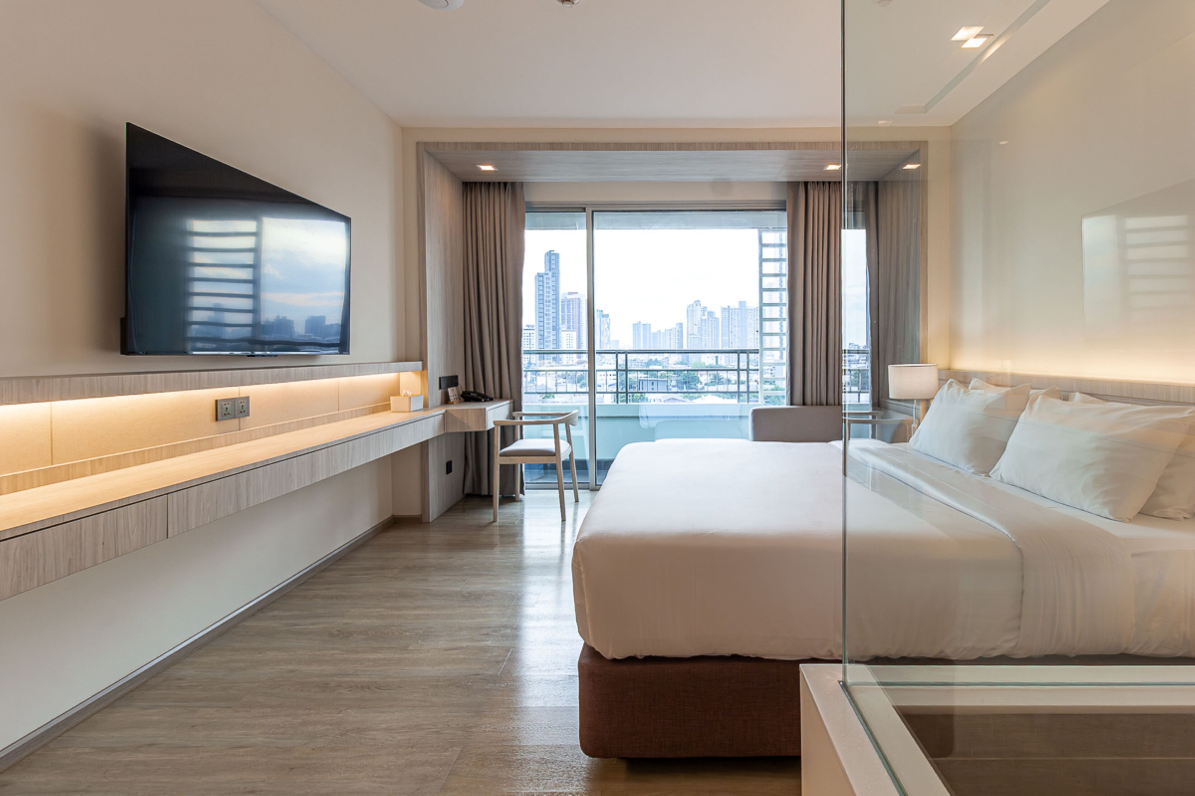 Deluxe Exclusive | Phòng tắm | Đồ dùng nhà tắm miễn phí, máy sấy tóc, áo choàng tắm 