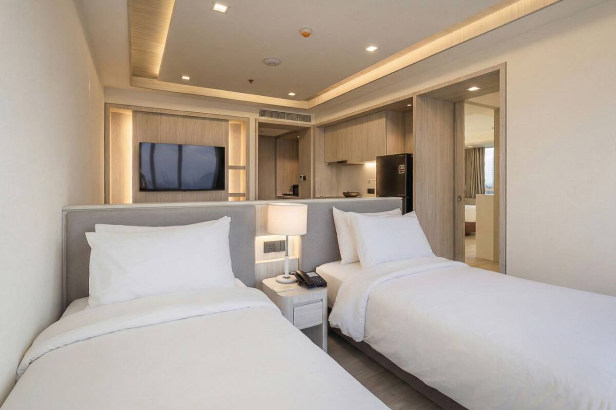 Quadruple Room | In-room safe, desk, laptop workspace, iron/ironing board (on request)