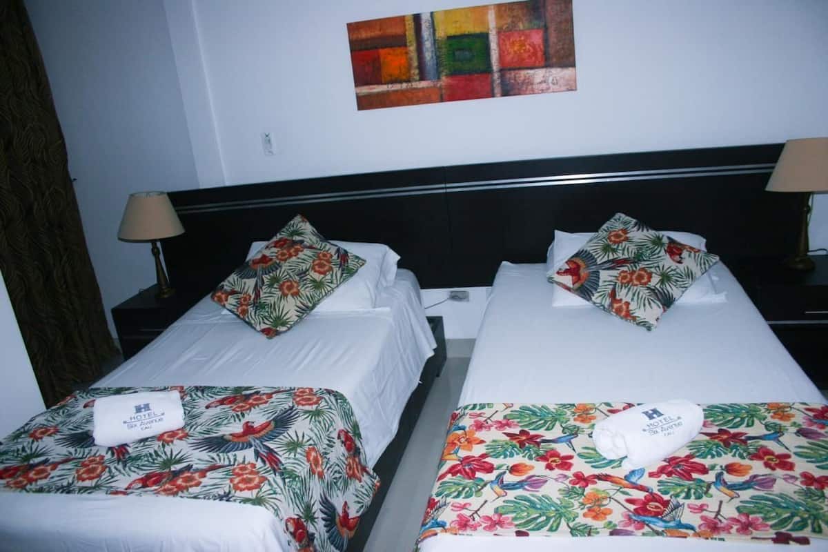 Donzen dekbedden, een minibar, een kluis op de kamer