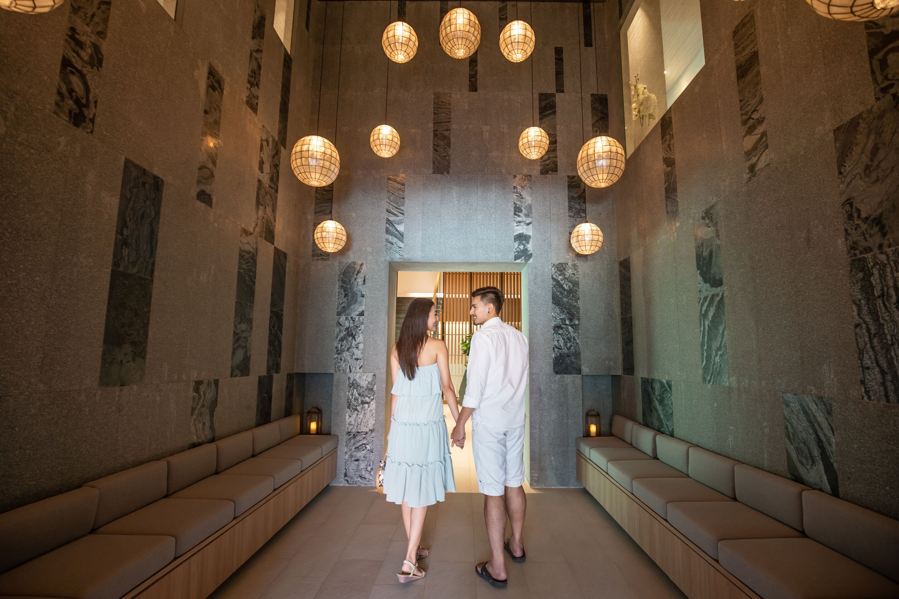 couples treatment room(s), sauna, steam room, body treatments