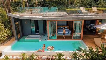 Pool Villa Suite | Minibar, in-room safe, desk, free WiFi
