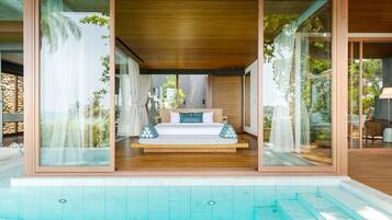 Pool Villa Suite | Minibar, coffres-forts dans les chambres, bureau, Wi-Fi gratuit