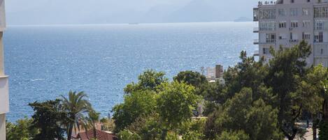 Blick von der Unterkunft