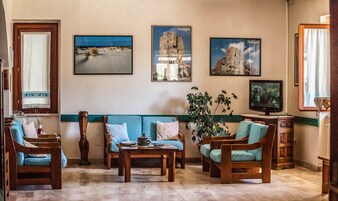 Sala de estar en el lobby