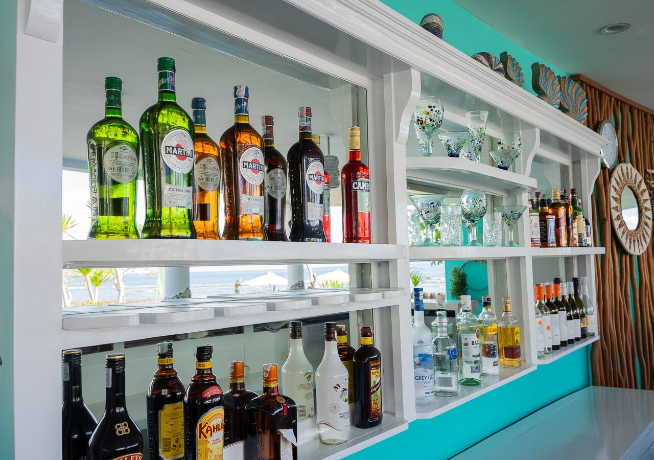 breakfast, lunch, dinner served; international cuisine, beach views