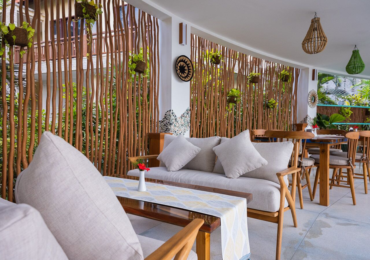 breakfast, lunch, dinner served; international cuisine, beach views