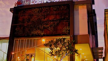 Front of property – evening/night
