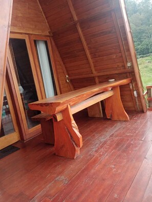 Panorama-Zimmer, 1 Schlafzimmer | Terrasse/Patio