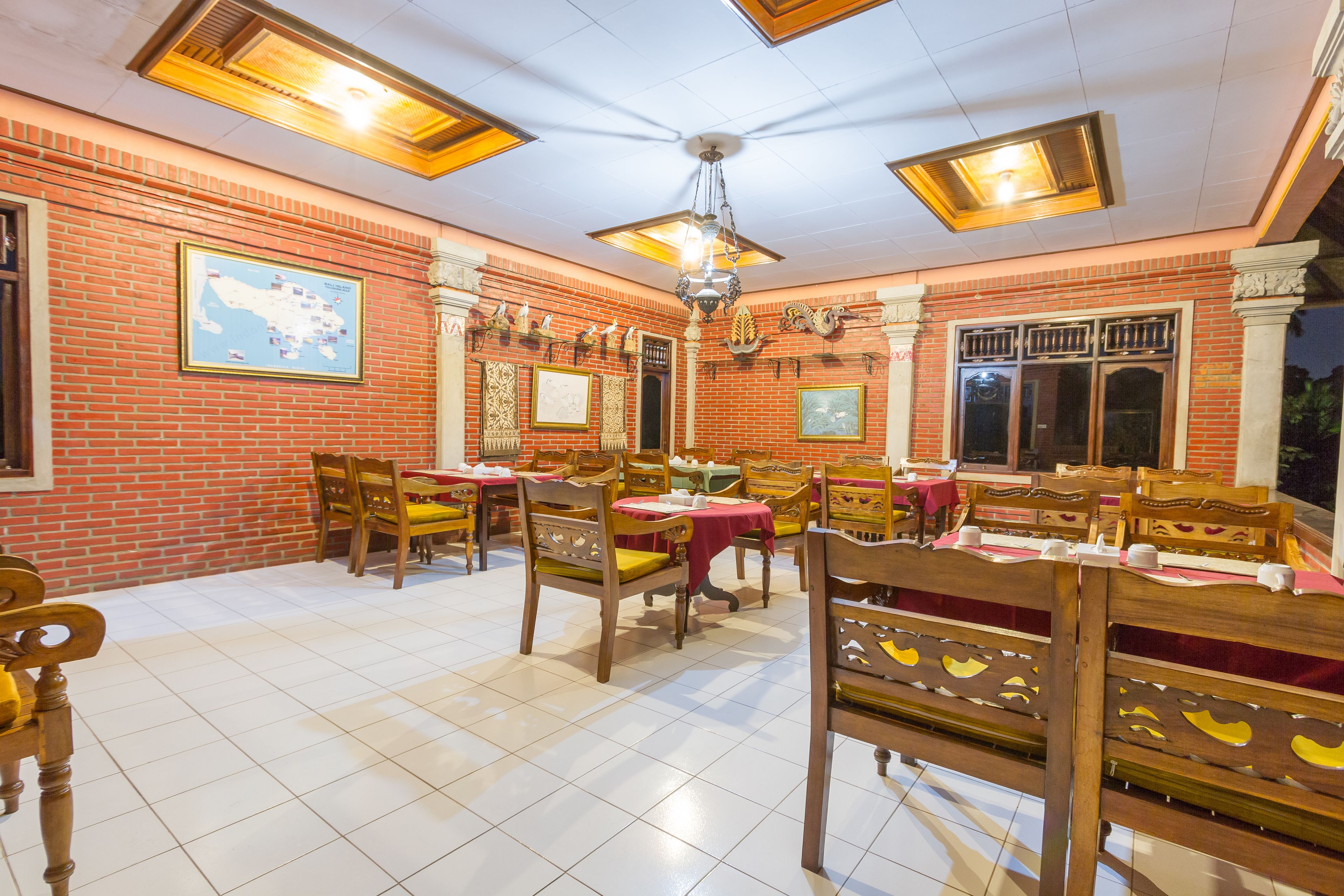 daily continental breakfast (idr 100000 per person)