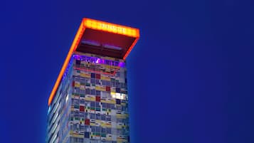Fassade der Unterkunft – Abend/Nacht