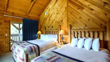 Standard Room, 2 Queen Beds, Non Smoking | Desk, free WiFi, bed sheets