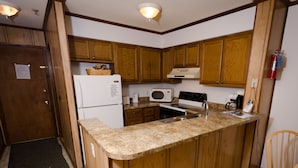 Two Bedroom Condo Economy | Private kitchen - Snowcrest (Snowshoe)