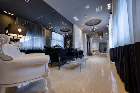 Sala de estar en el lobby