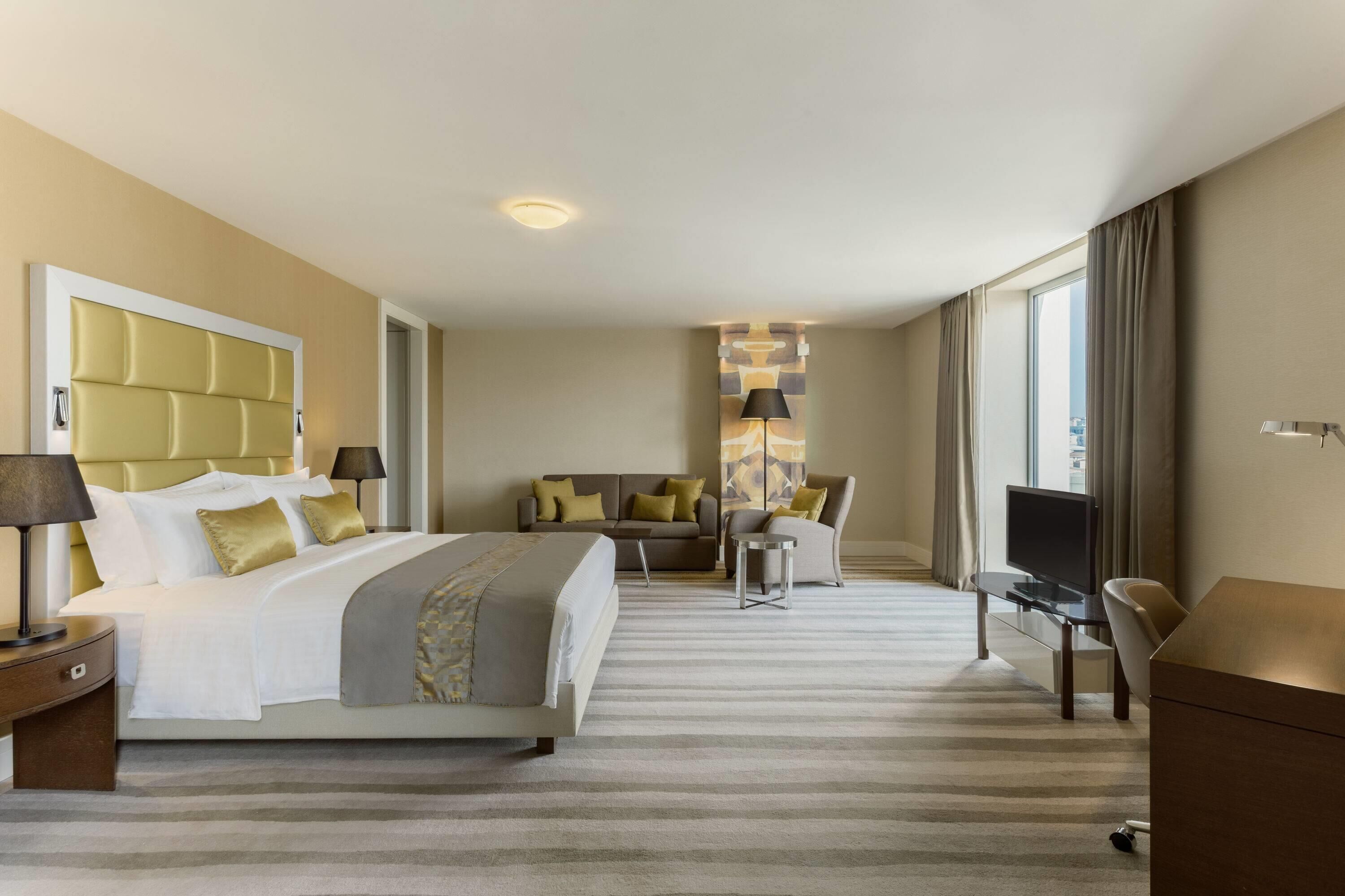 Premium bedding, pillow-top beds, in-room safe, desk