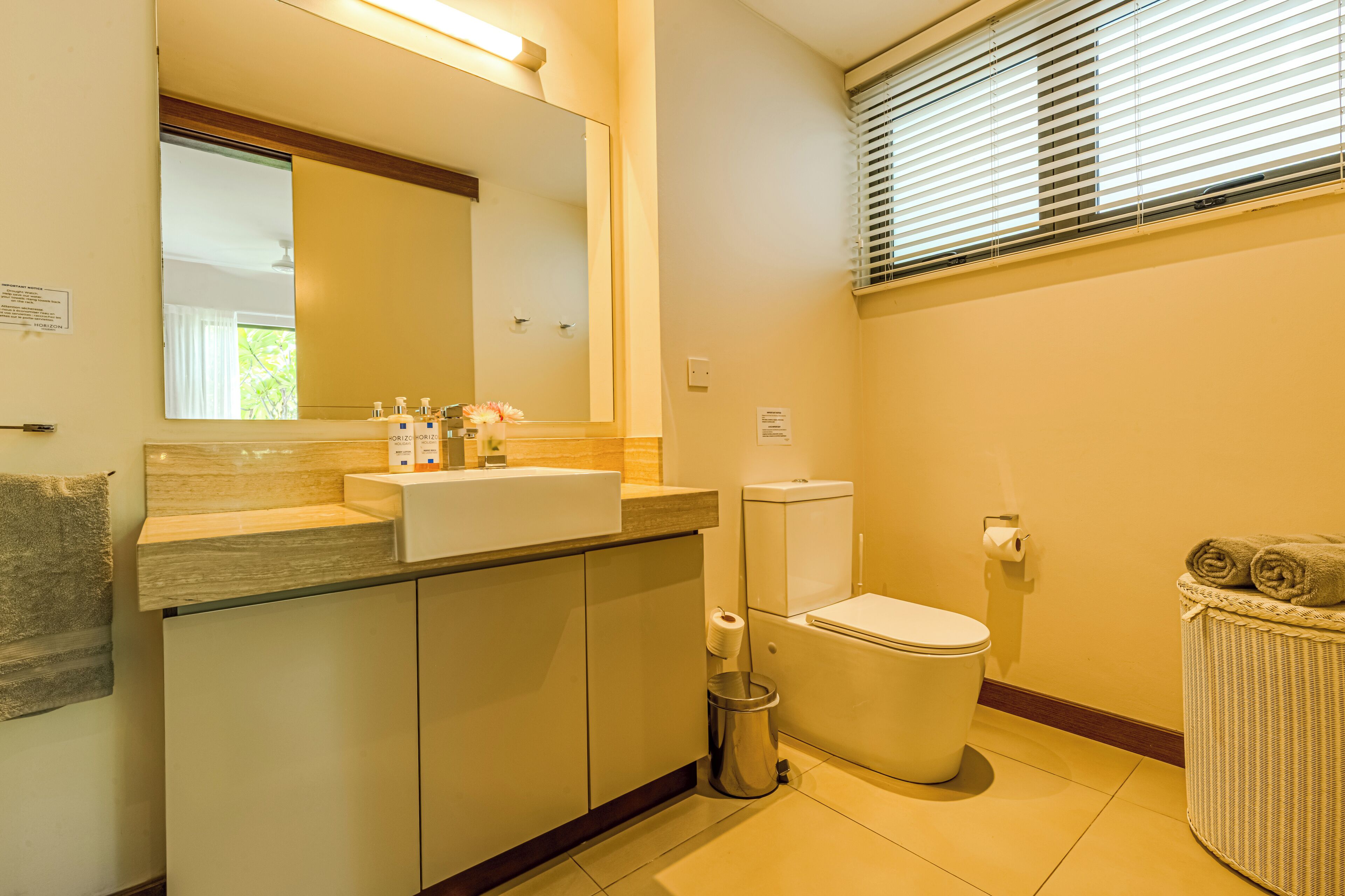 premium apartment | bathroom | free toiletries, hair dryer, towels, soap