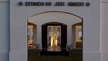 Entrada de la propiedad